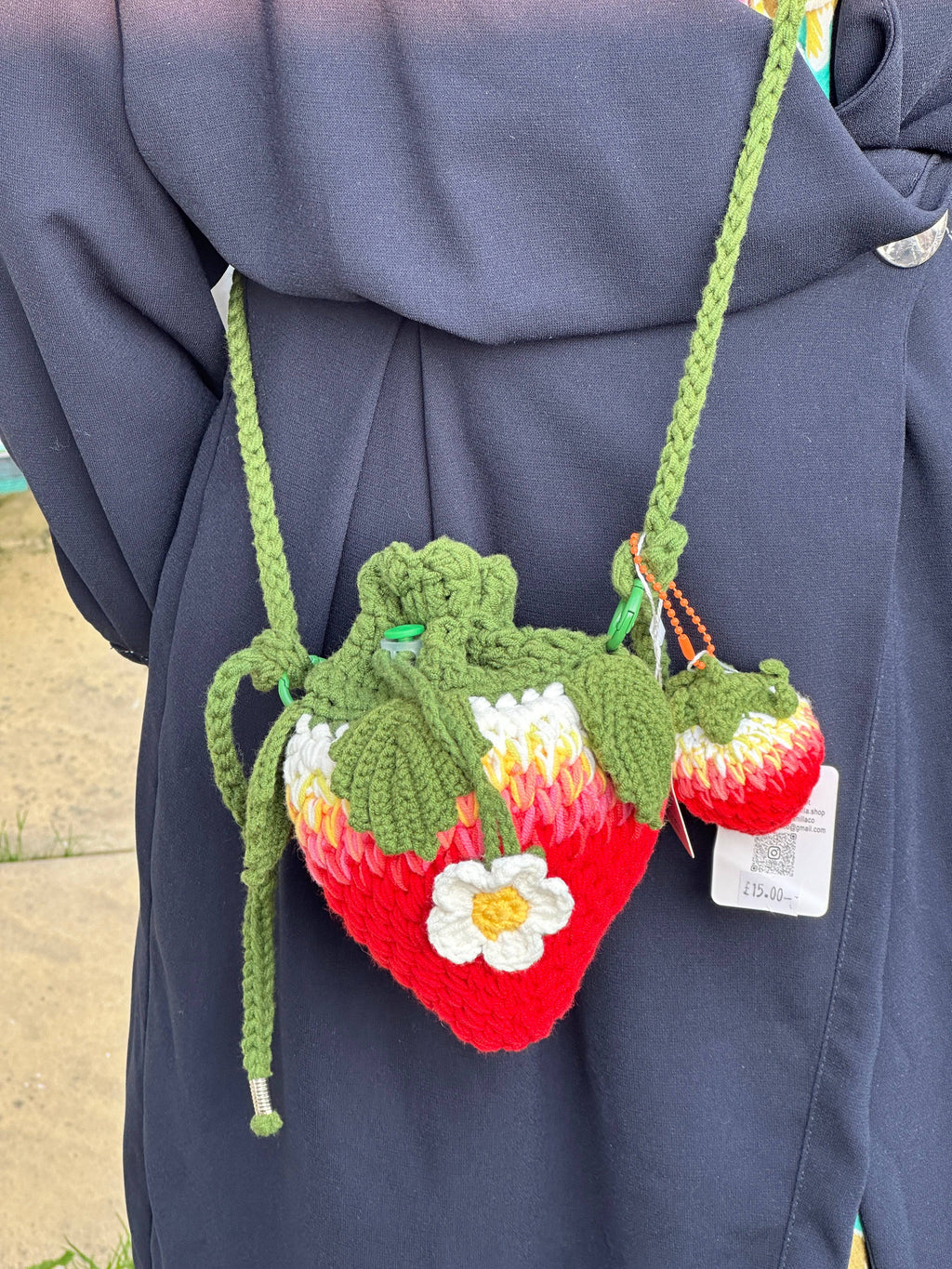 Strawberry Bag and Bag Charm Wimbledon Limited Edition