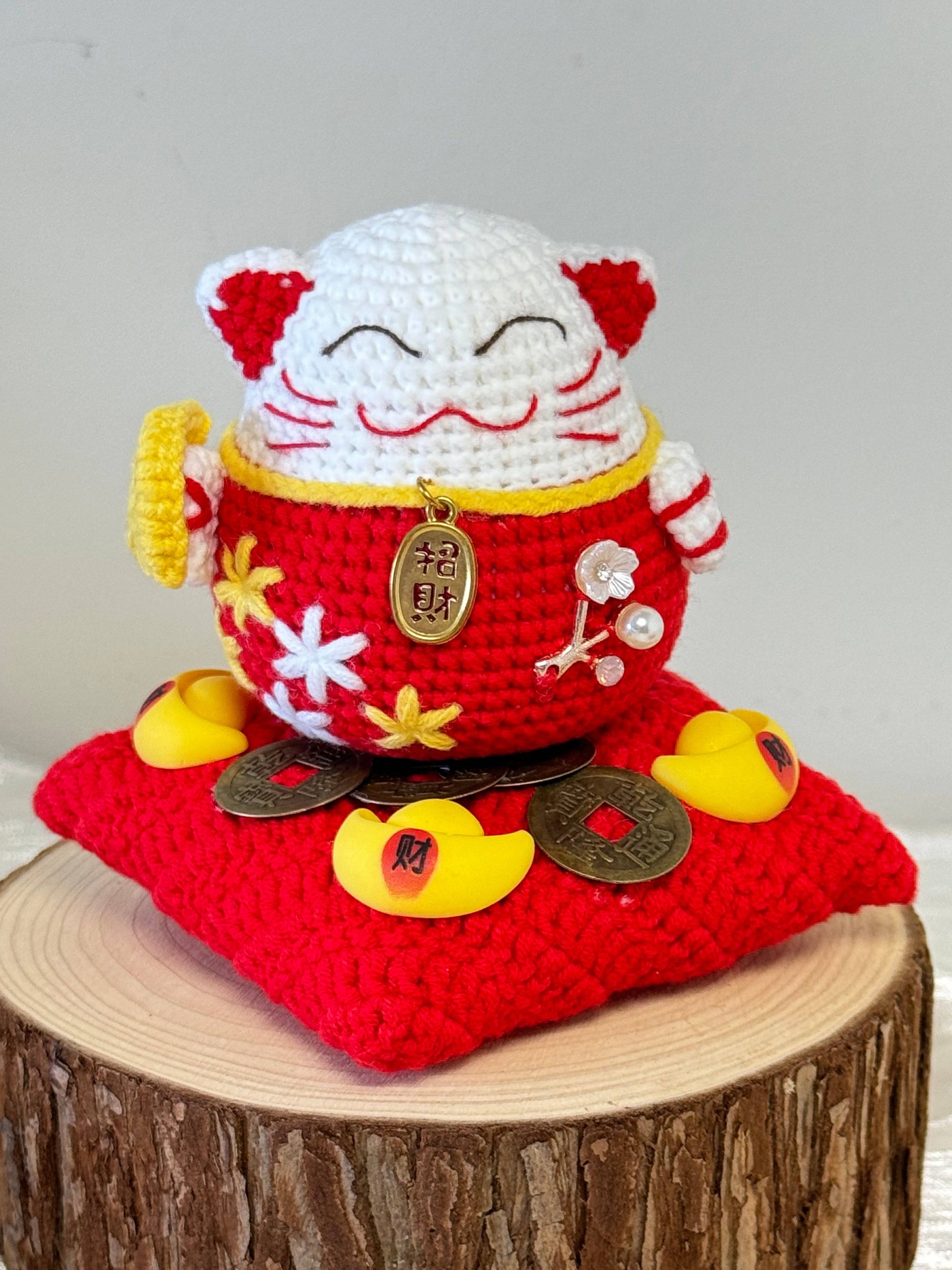 Lucky Cat Crochet Collection Adorable Fortune Feline Family