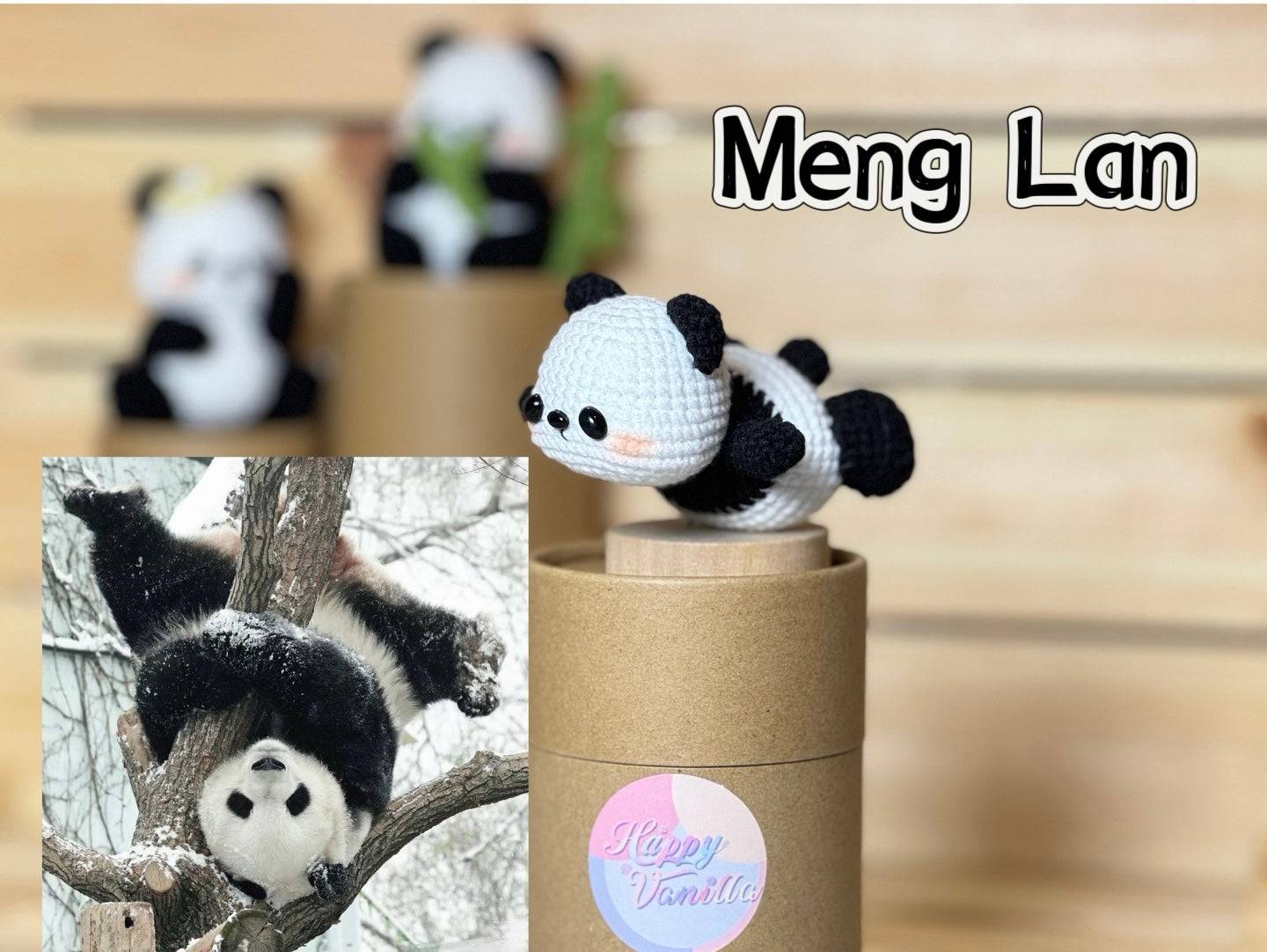 Giant Panda Amigurumi Crochet Toy Limited Restock