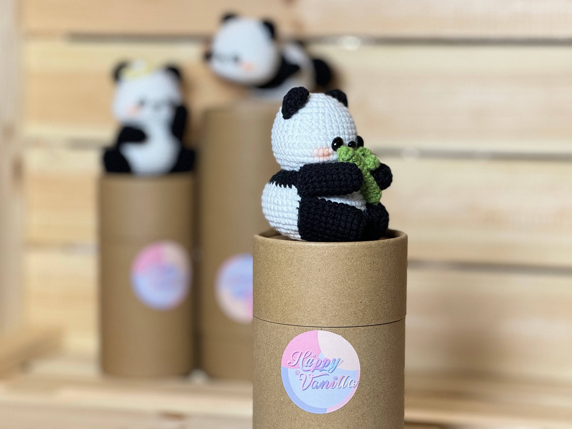 Giant Panda Amigurumi Crochet Toy Limited Restock