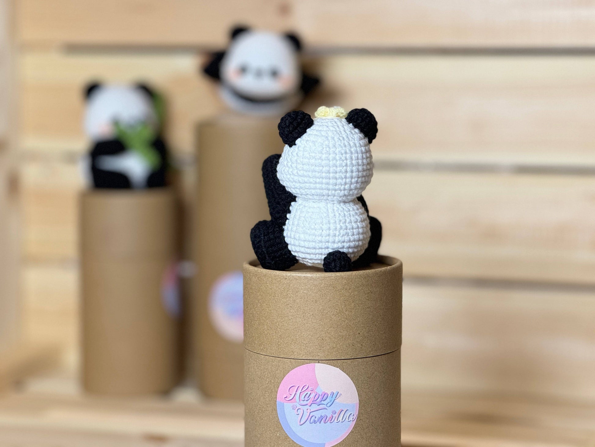 Giant Panda Amigurumi Crochet Toy Limited Restock