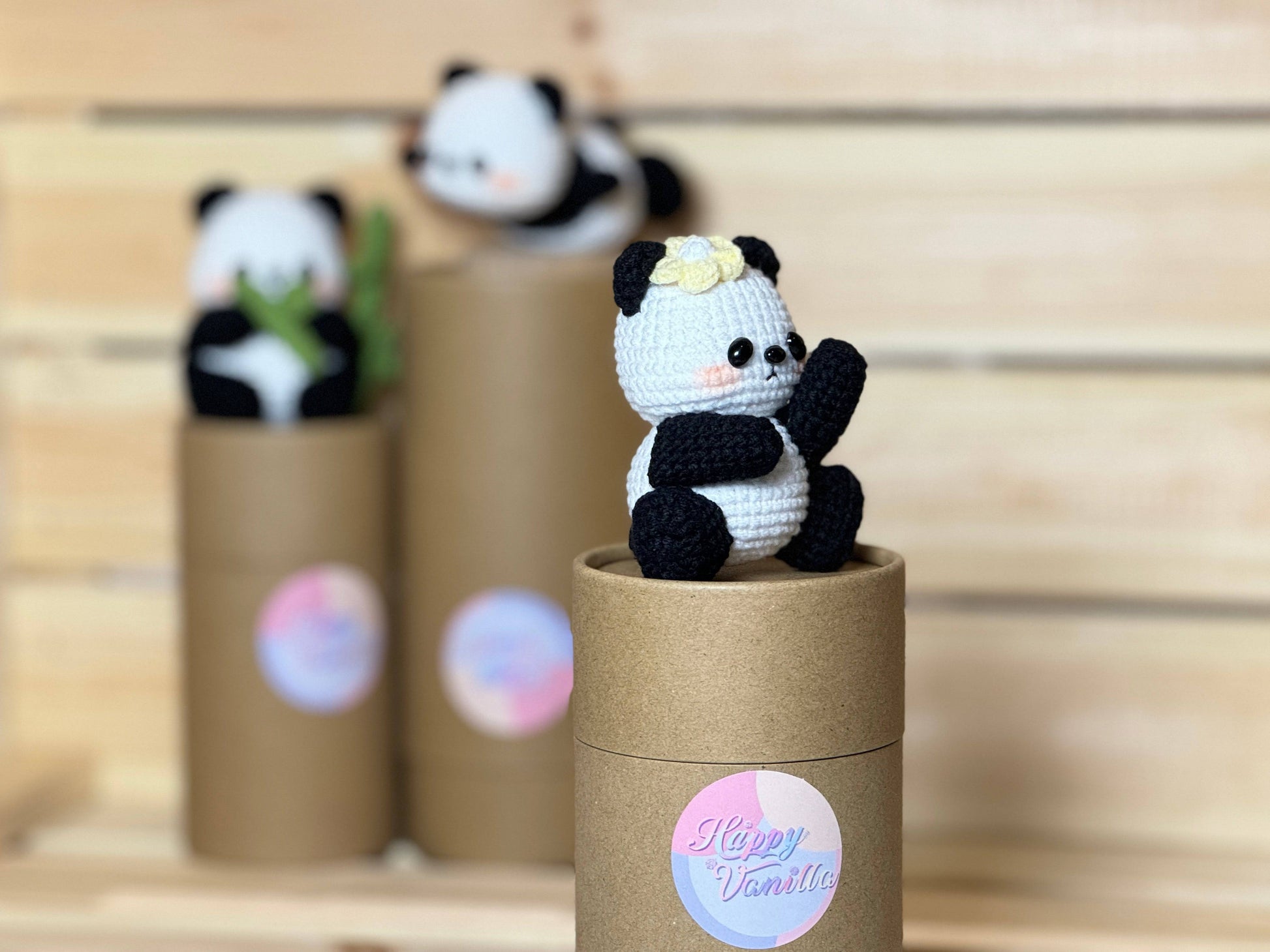 Giant Panda Amigurumi Crochet Toy Limited Restock