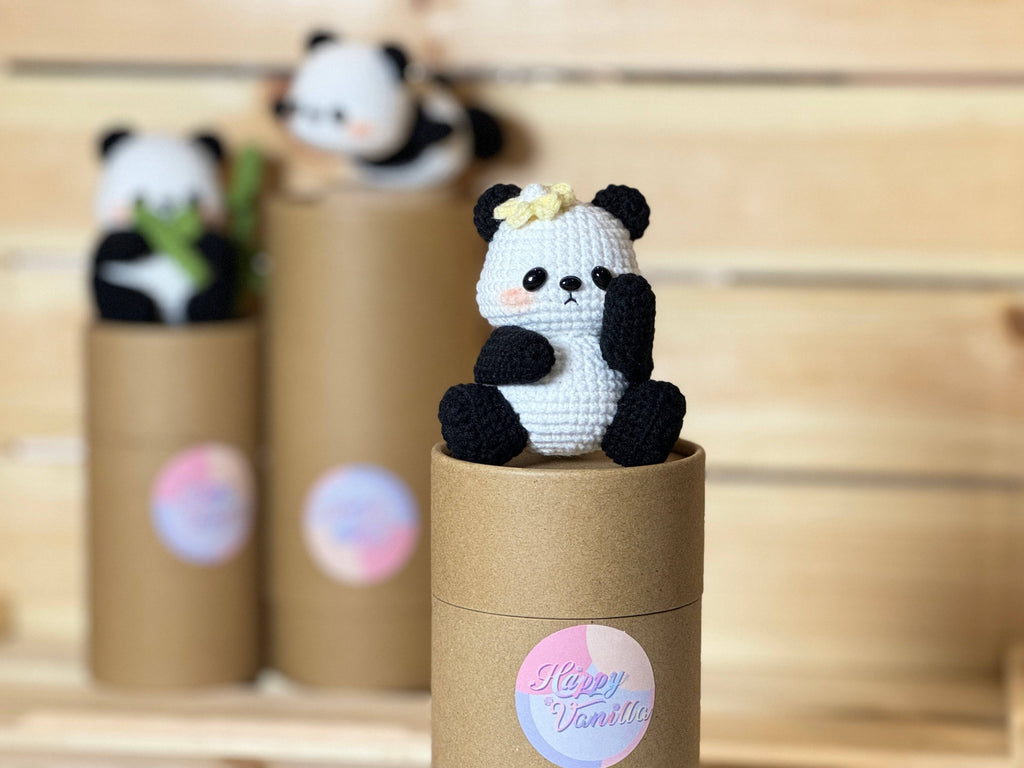 Giant Panda Amigurumi Crochet Toy Limited Restock