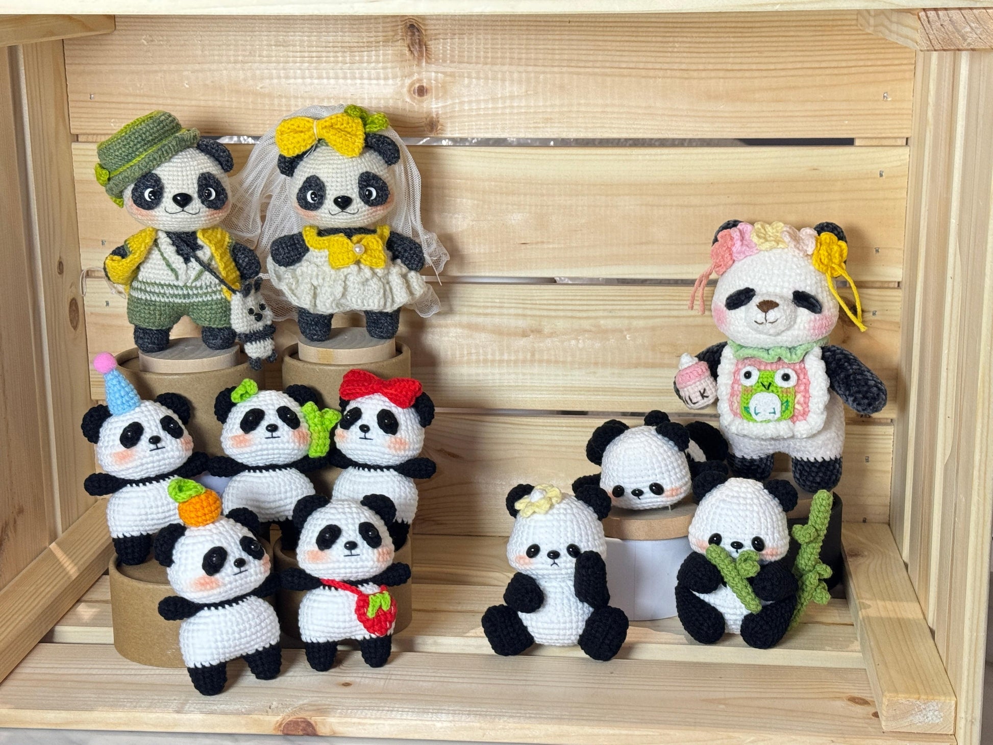 Giant Panda Amigurumi Crochet Toy Limited Restock