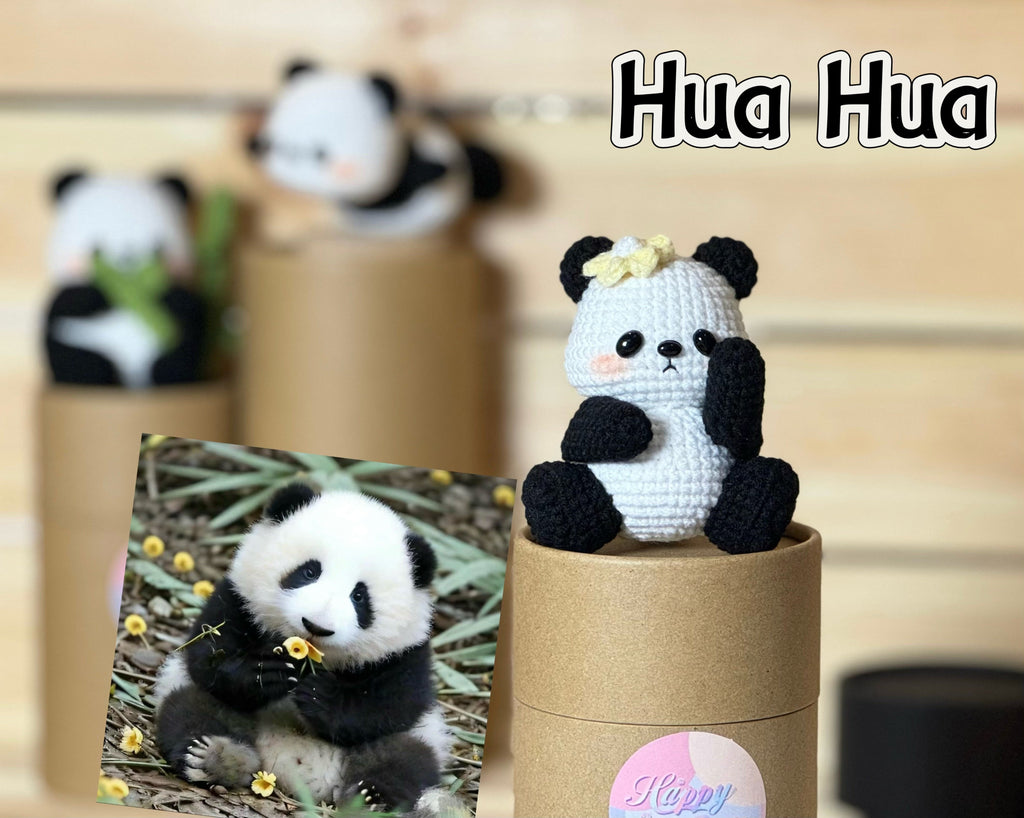 Giant Panda Amigurumi Crochet Toy Limited Restock