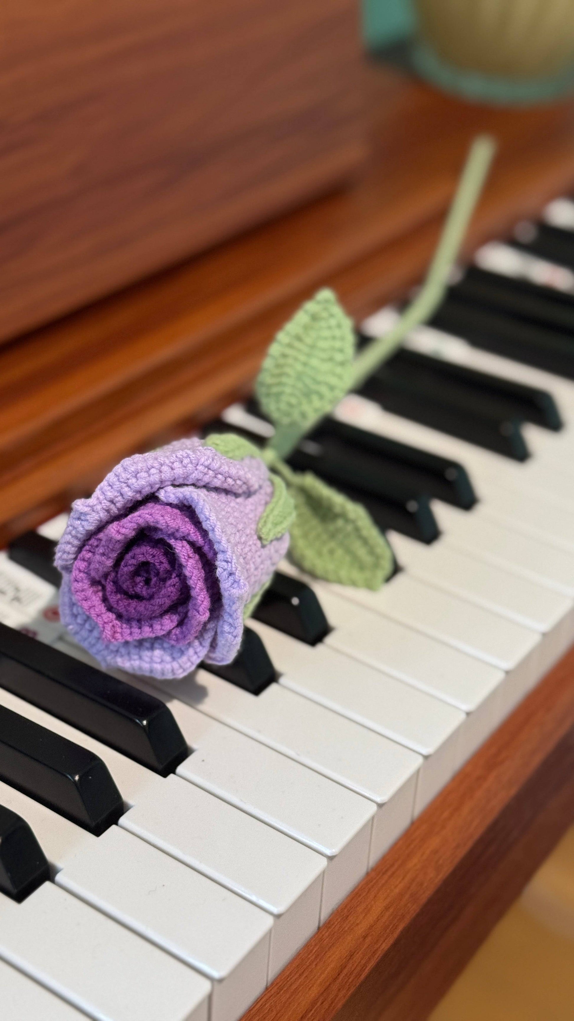 Handmade Crochet Rose Bouquet - Everlasting Flowers That Never Fade