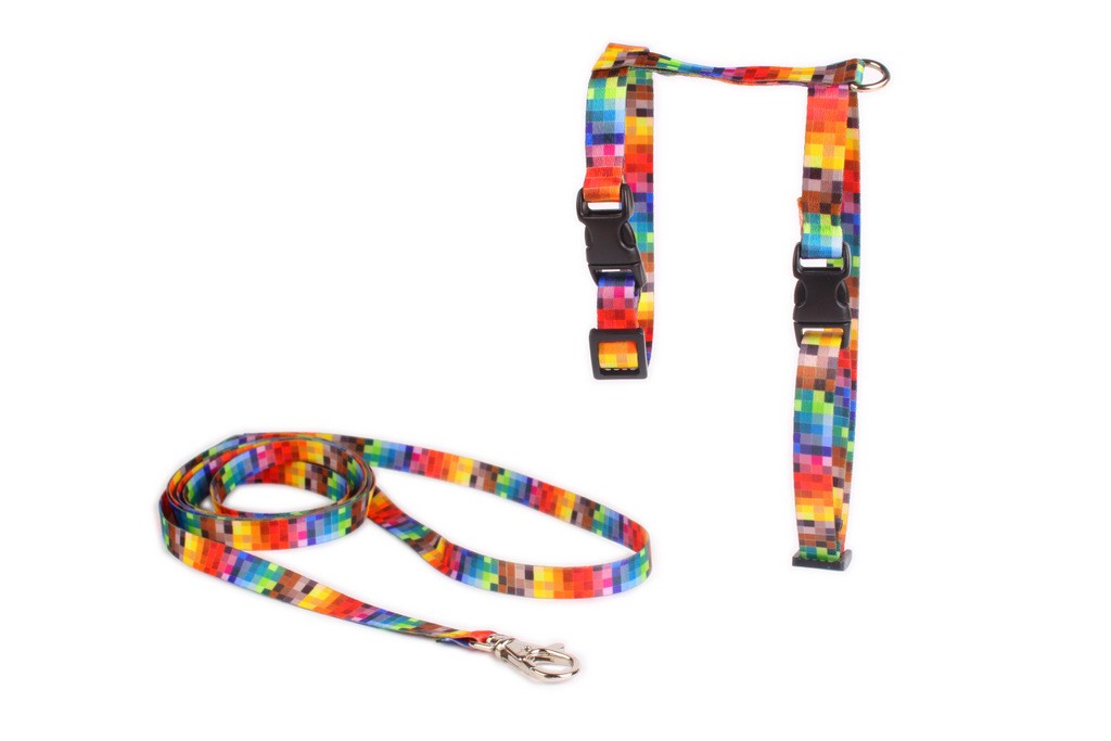 Harness And Leash Set for Cat - Pixels