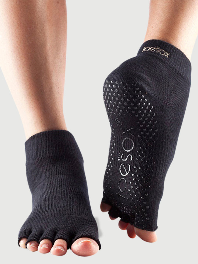 Ankle Half Toe Yoga Grip Socks for Women