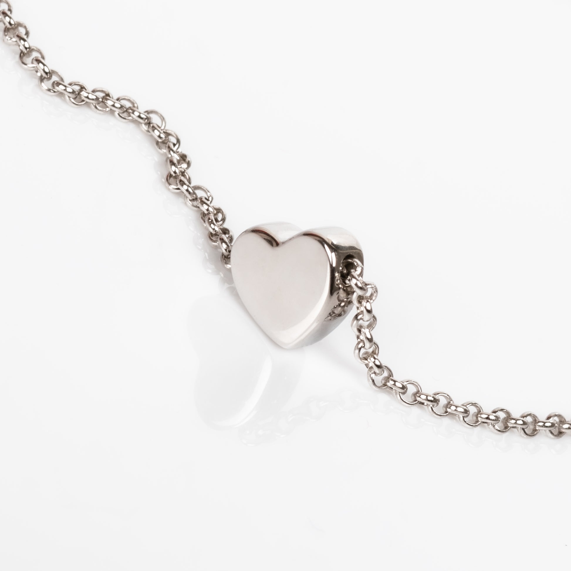 MyaMoon Silver Heart Choker – Elegant & Timeless Design by MyaMoon at www.brixbailey.com