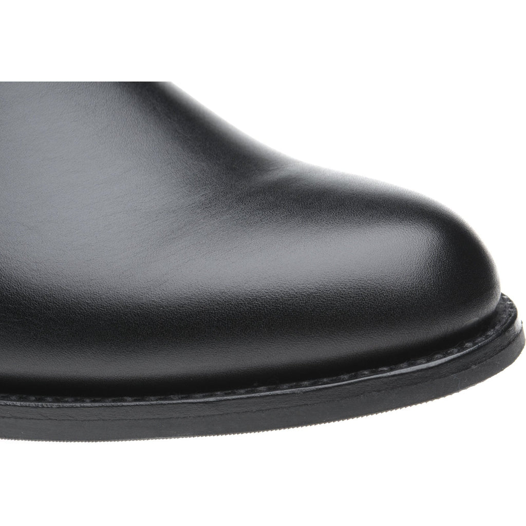 Black Calf Chelsea Boots for Women