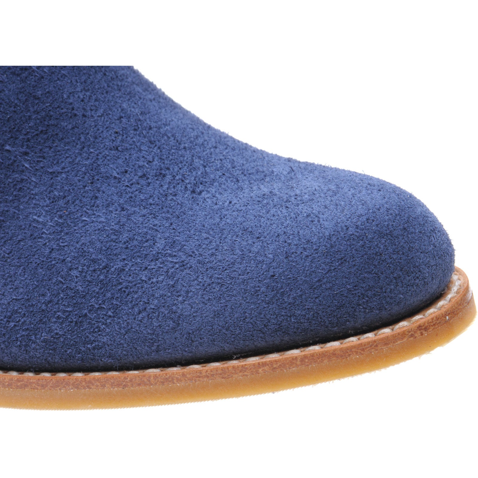 Navy Suede Chelsea Boots for Women