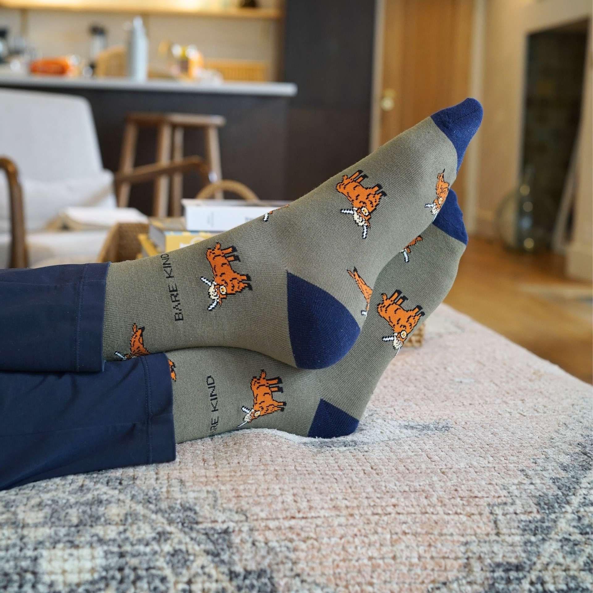 Green Cow Bundle of 2 Bamboo Socks