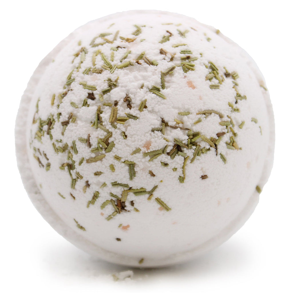 Himalayan Salt Bath Bomb Clarity with Rosemary and Clary Sage