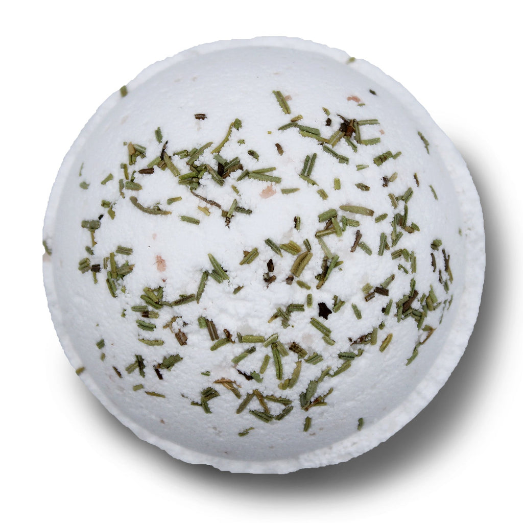 Himalayan Salt Bath Bomb Clarity with Rosemary and Clary Sage