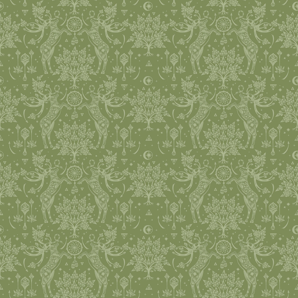 Scandi Deer Wallpaper