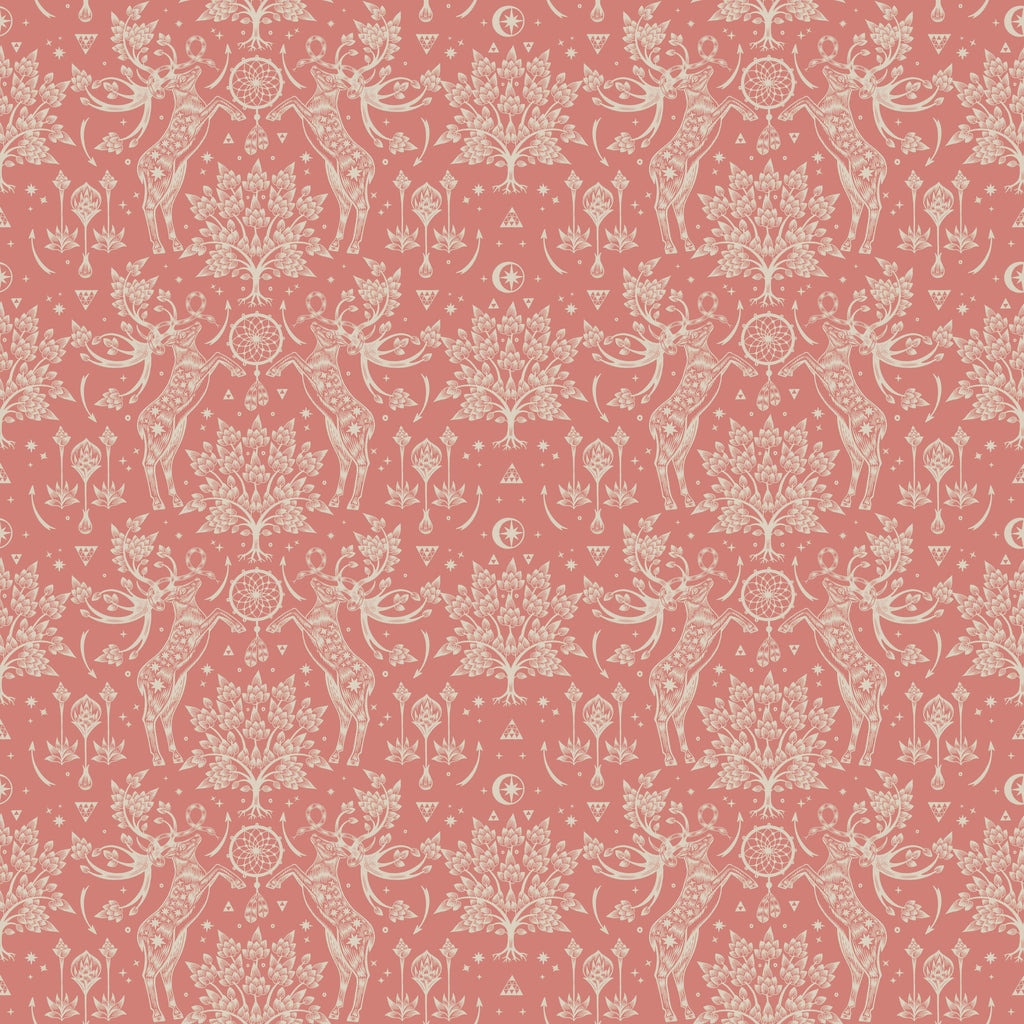 Scandi Deer Wallpaper