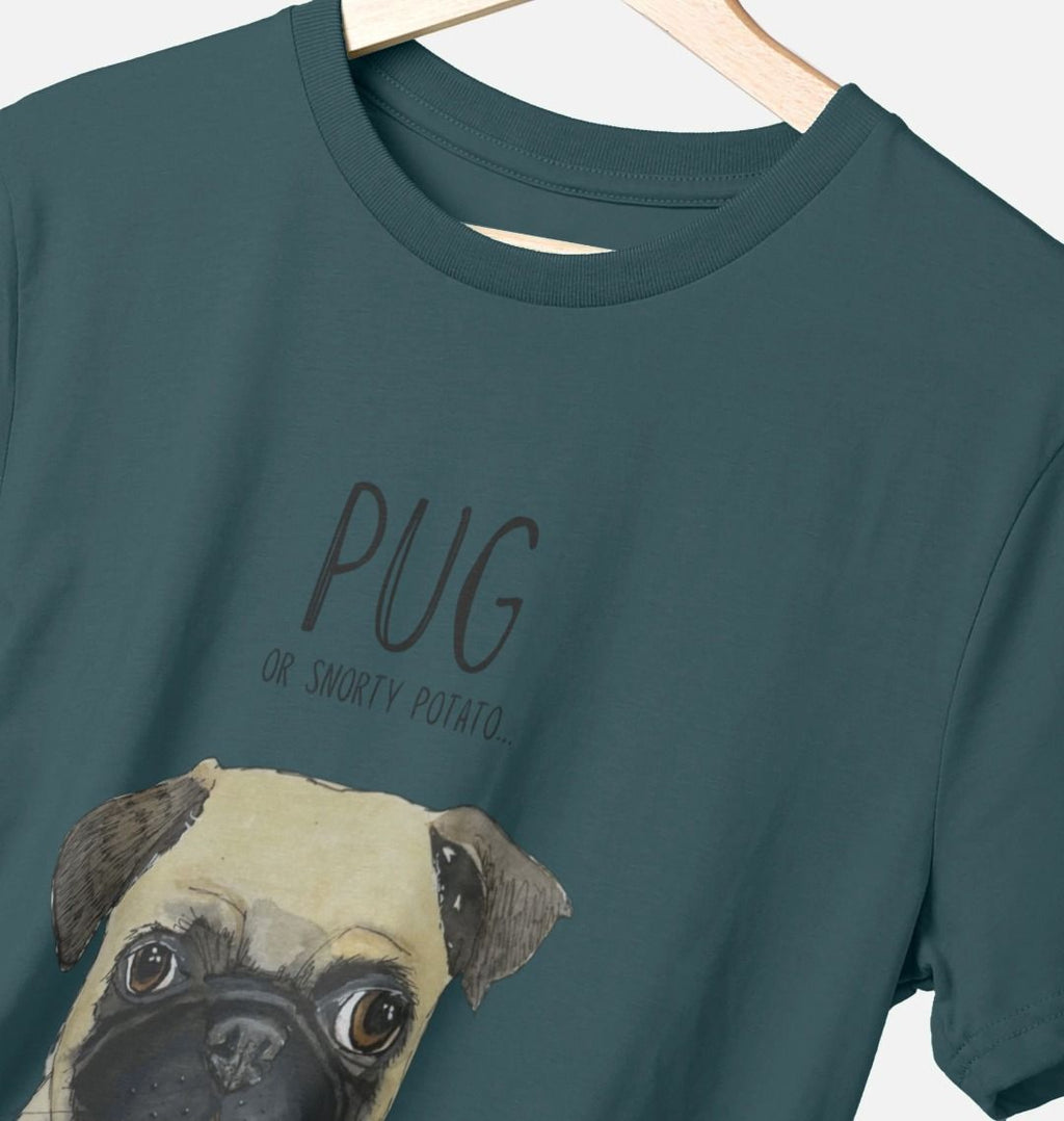 Snorty Potato Pug Men's T Shirt