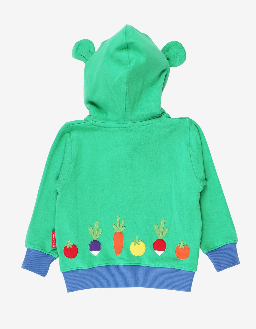 Organic Frog Applique Hoodie