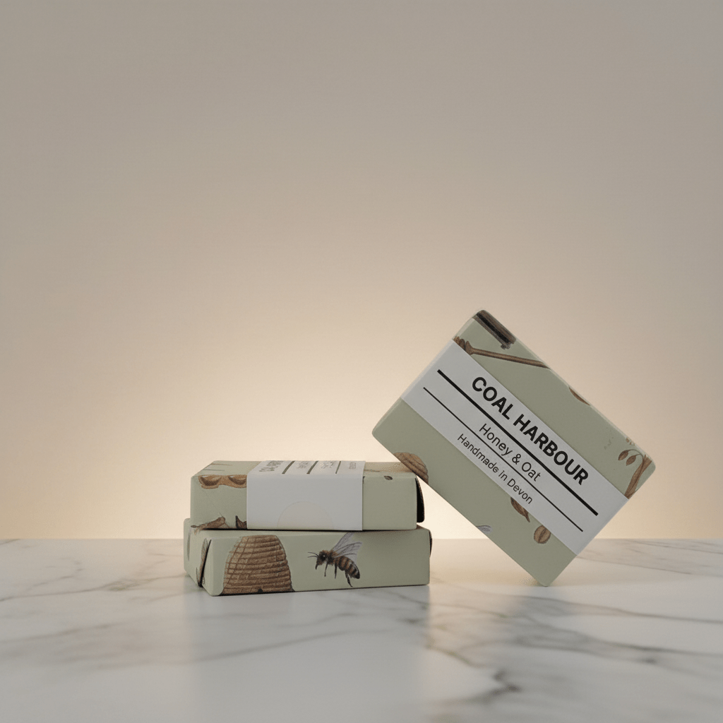 Honey and Oat Natural Soap Bar 100g