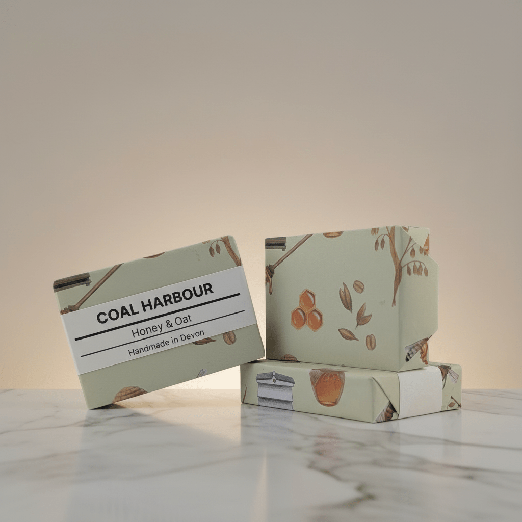 Honey and Oat Natural Soap Bar 100g