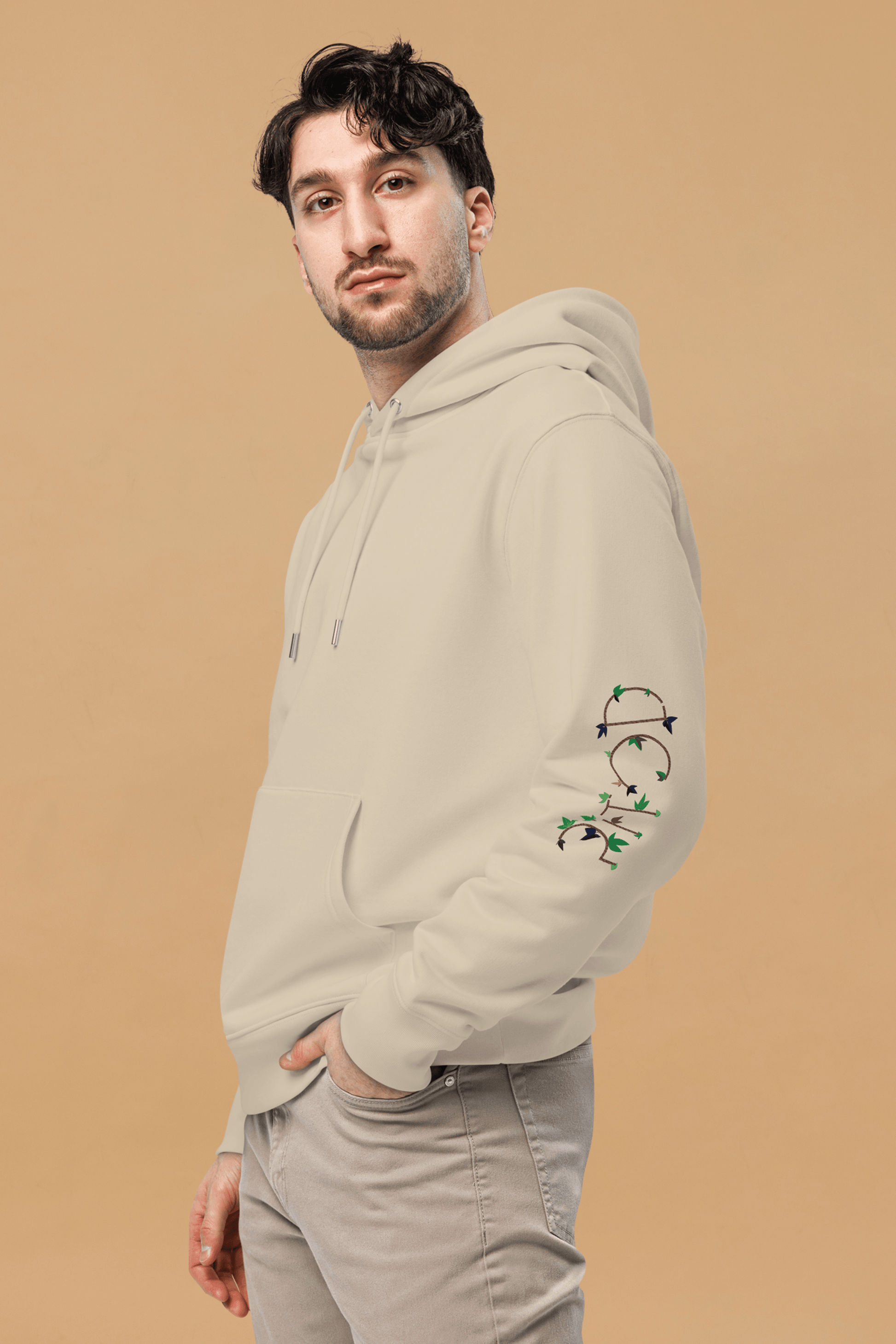 Rainforest Pitod Hoodie in Desert Dust
