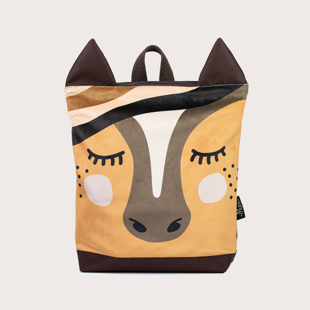Playful HORSE Backpack for Kids – Fun & Functional Design by Muni at www.brixbailey.com