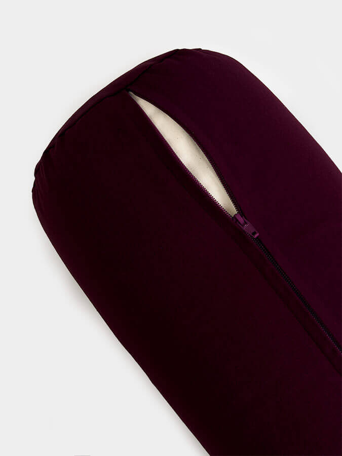 Organic Cotton Buckwheat Lotus Meditation Bolster Cushion