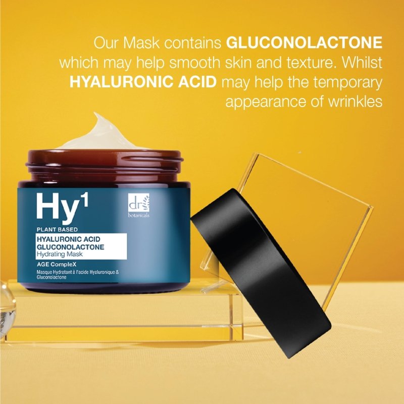 Hyaluronic Acid and Gluconolactone Hydrating Mask 60ml