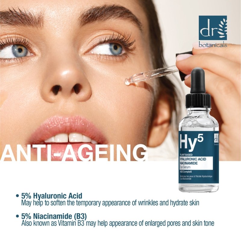 Hyaluronic Acid 5% and Niacinamide 5% Eye Serum 15ml
