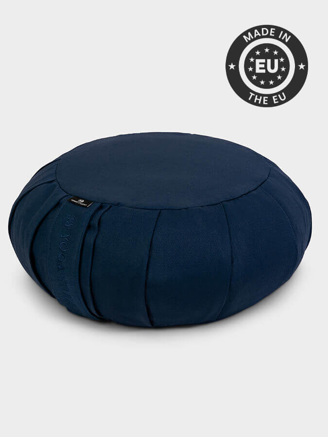Organic Buckwheat Zafu Round Meditation Cushion