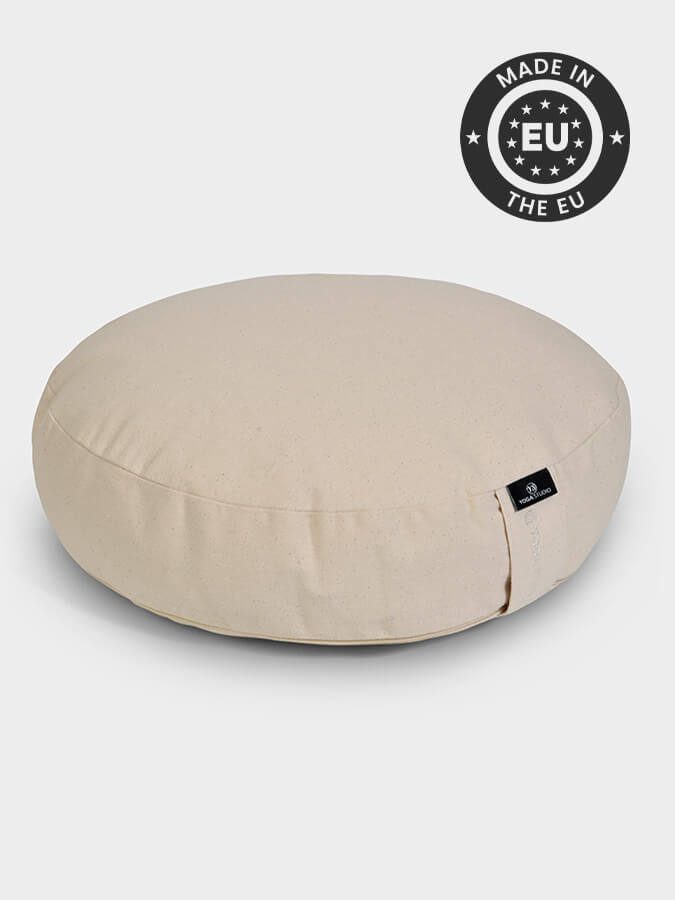 Relaxed Organic Buckwheat Meditation Cushion