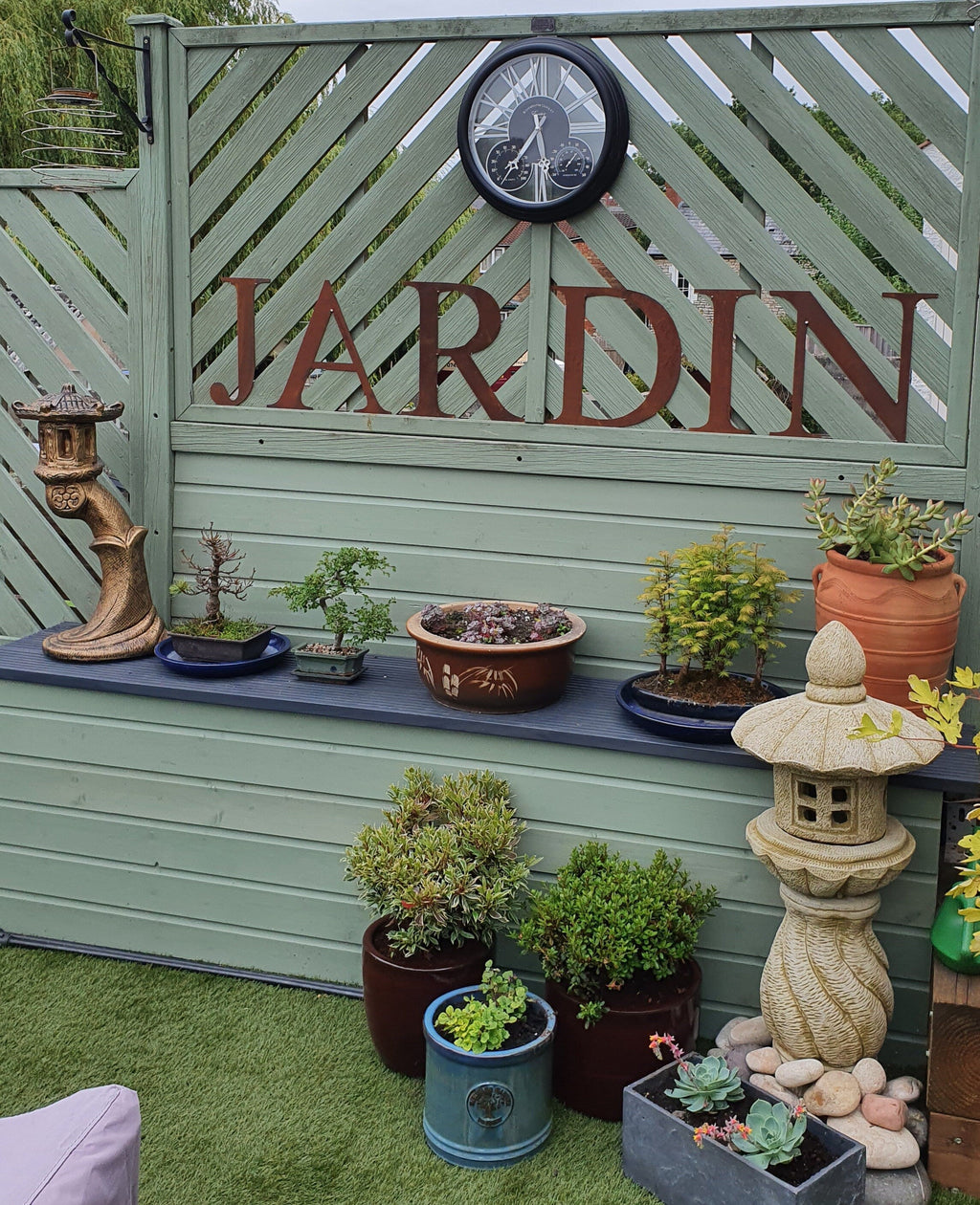 Rustic Metal Letters and Numbers 5 inch and 12 inch for Home and Garden Decor