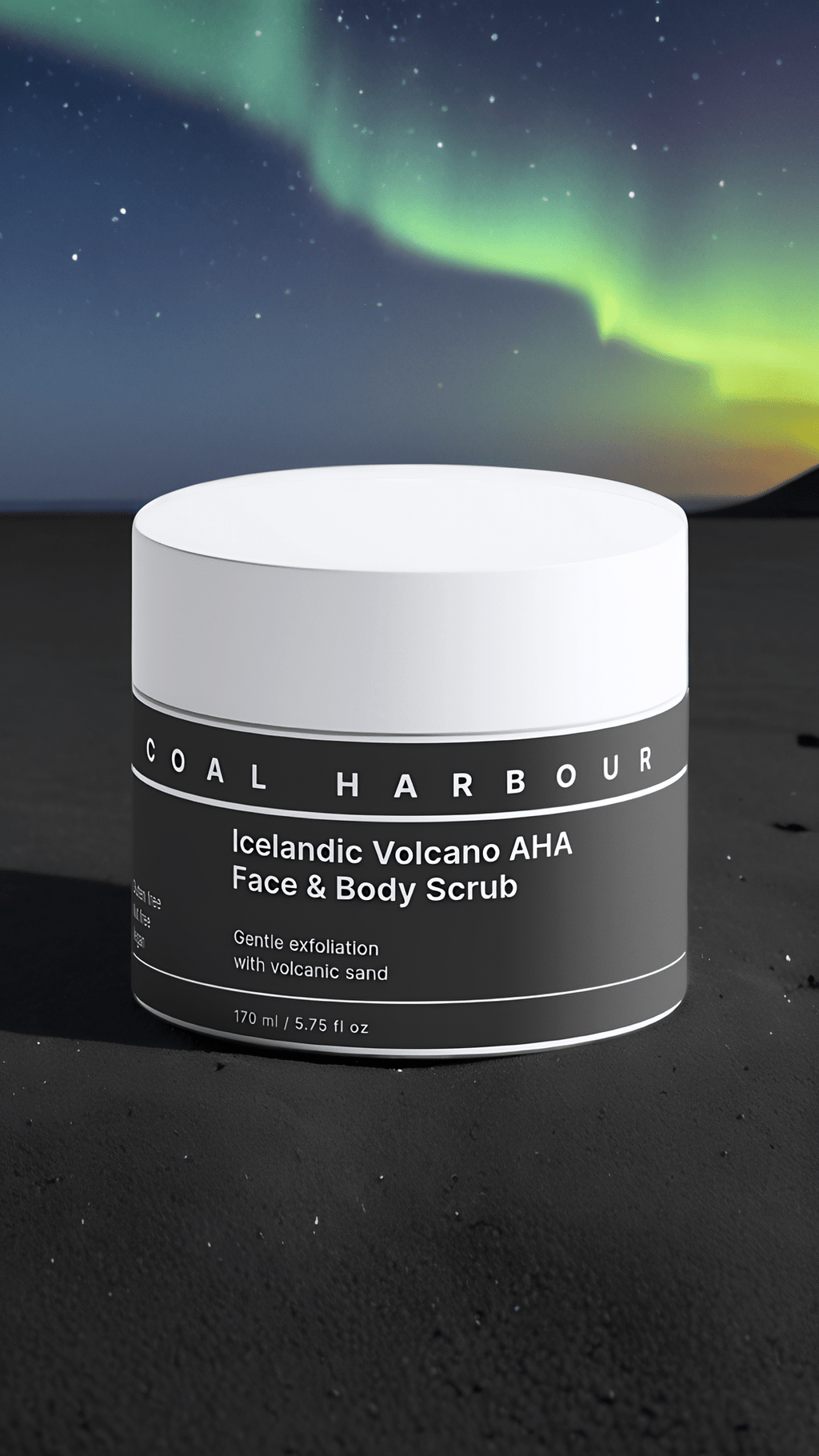 Volcano AHA Face and Body Scrub 170ml