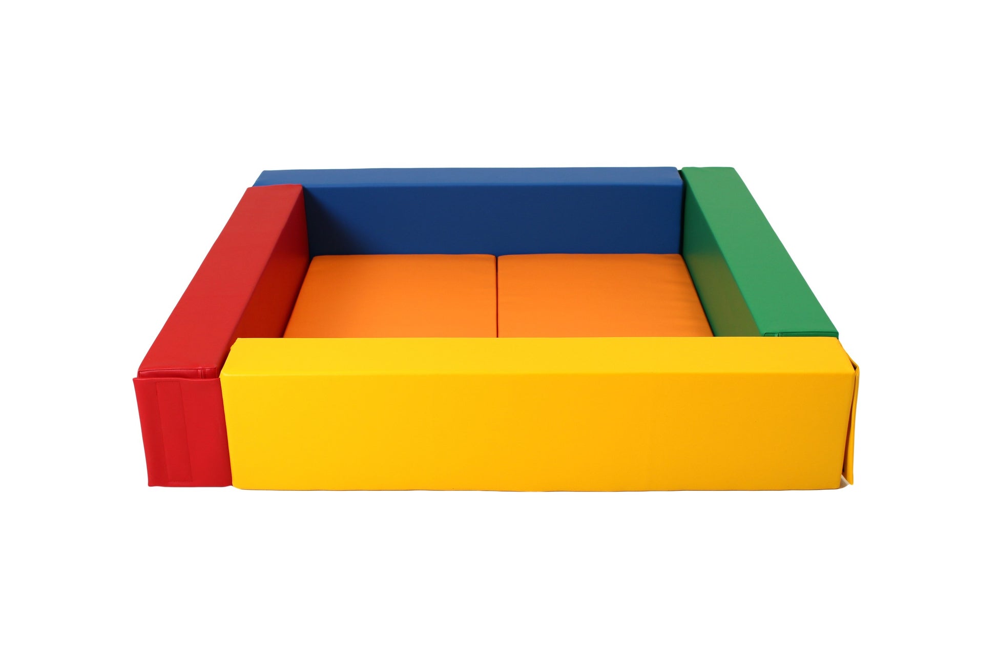 bold igloo-style ball pit for toddlers with vibrant colors and a low-profile entrance