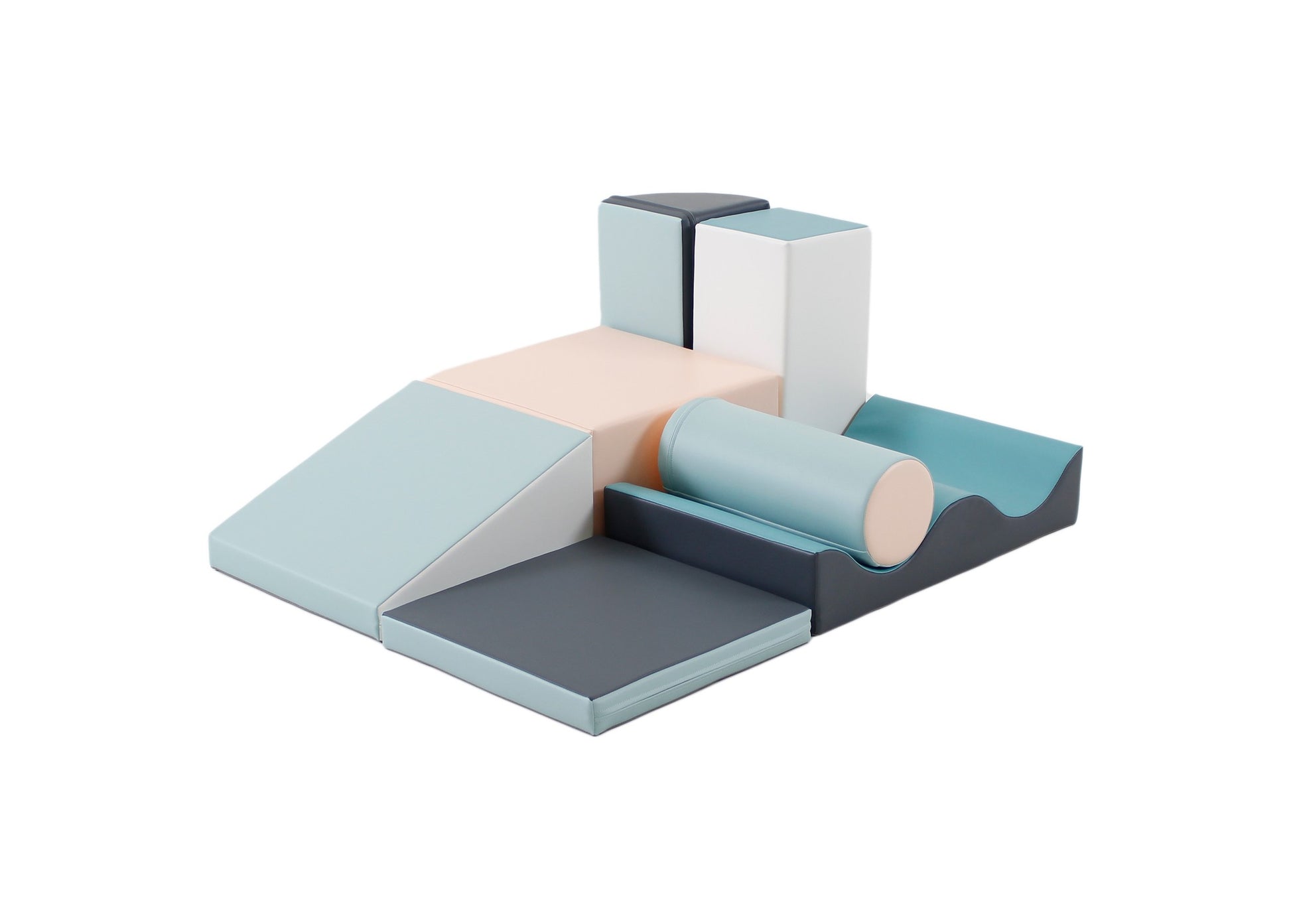 iglu discoverer soft play blocks in a cozy nursery corner with warm morning light