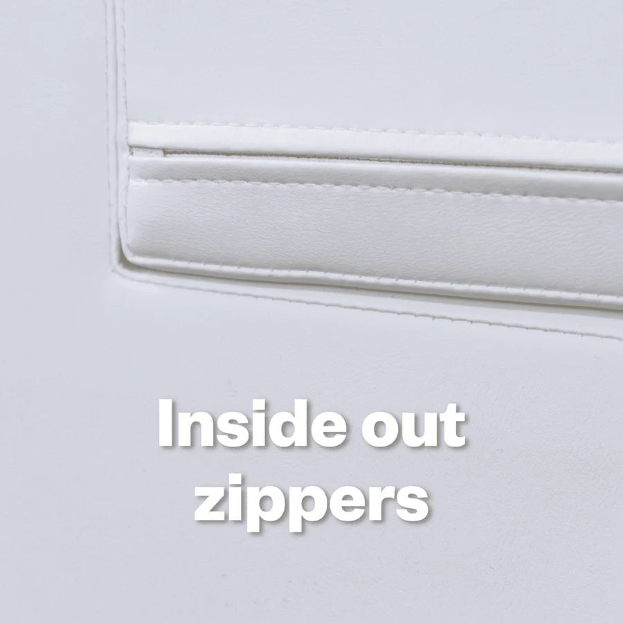 Soft Play 7 Foam Block Set - White Discoverer