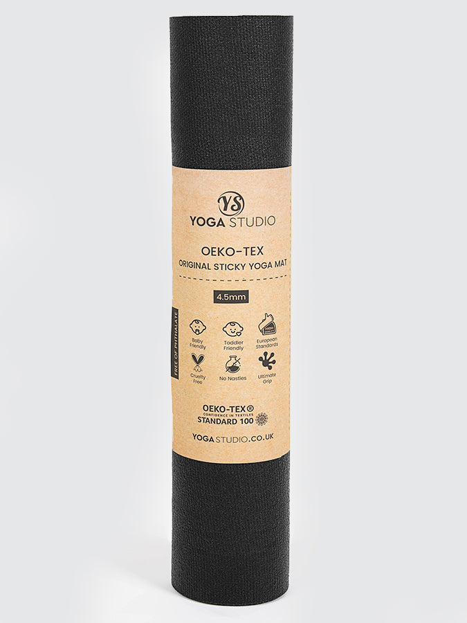 Long and Wide Yoga Mat 4.5mm Non-Slip Cushioned