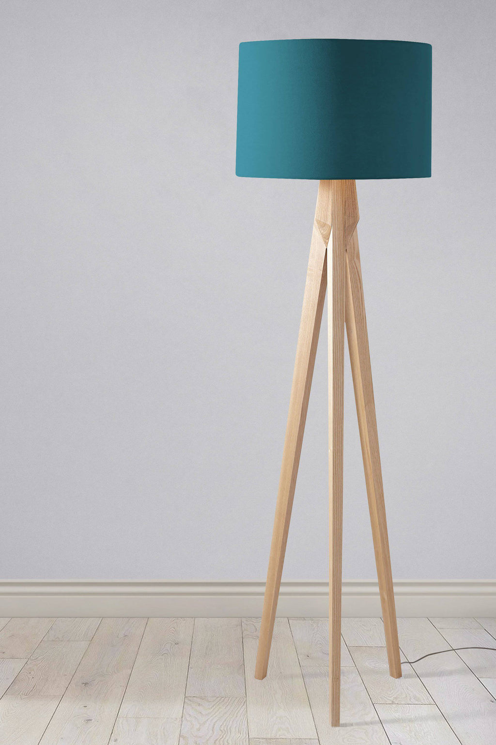 Plain Teal Lampshade for Ceiling or Table Lamp