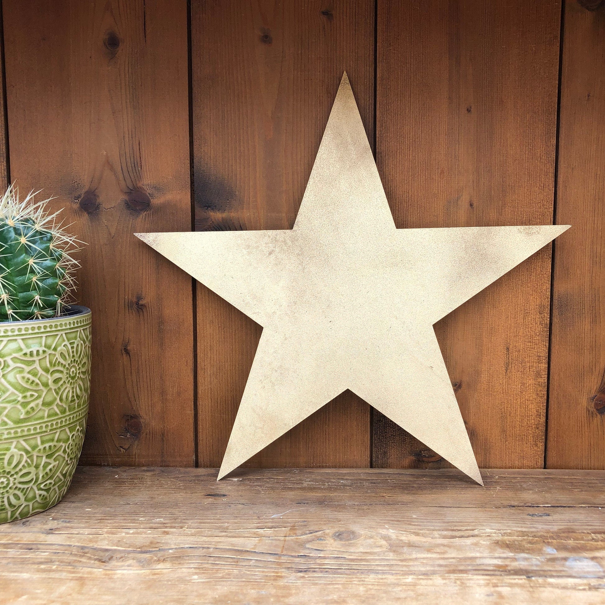 Rustic Gold Metal Letters 12 inch and 5 inch
