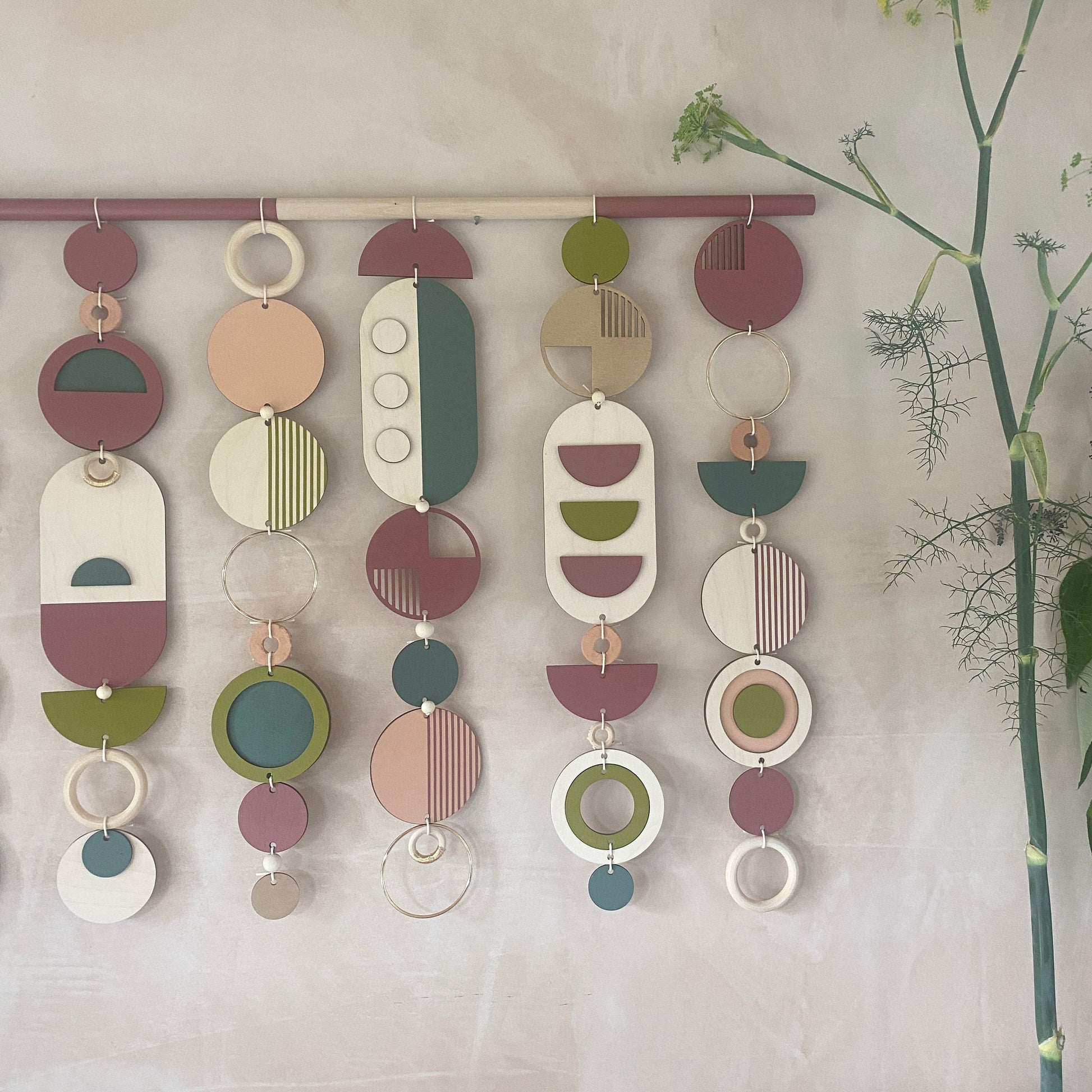 Large Geometric Modern Wall Art Handmade Tapestry