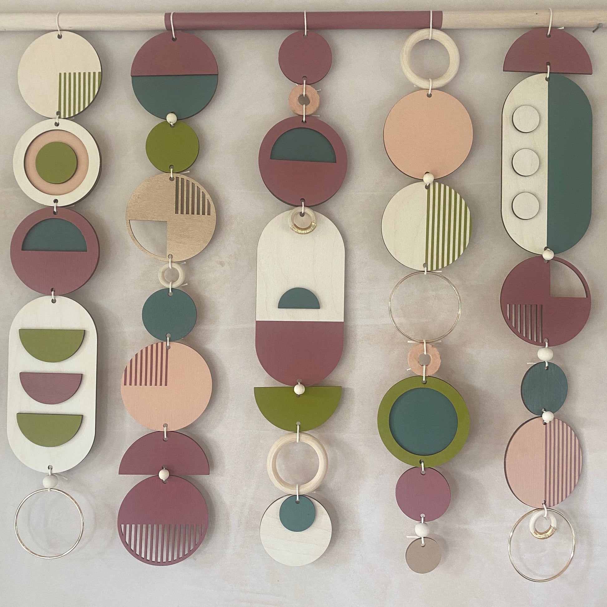 Large Geometric Modern Wall Art Handmade Tapestry