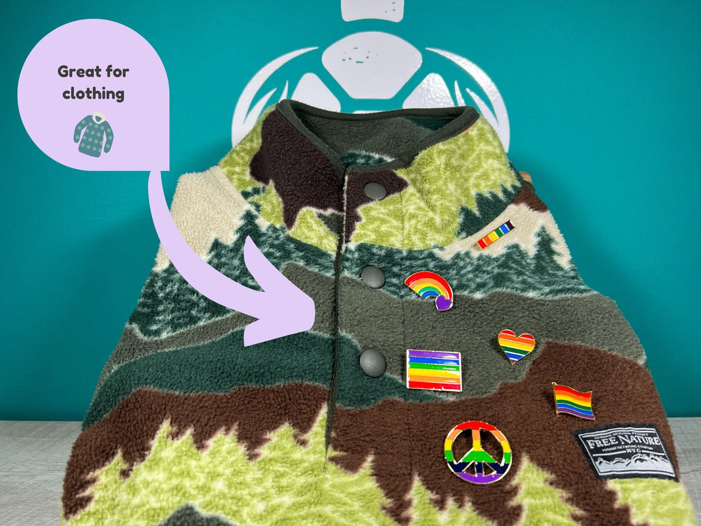 Rainbow Pride Badge Gift Set of 6