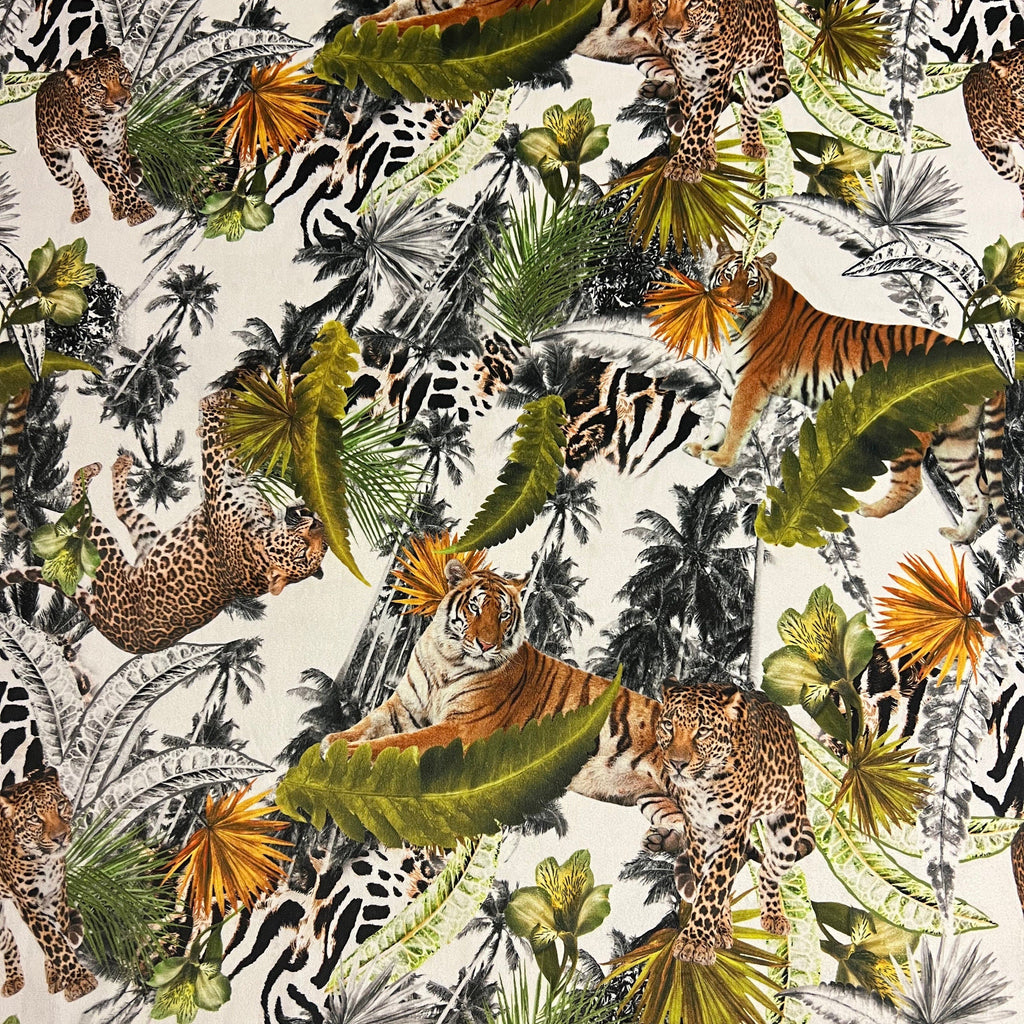 Tiger cheetah jungle velvet french drum lampshade/ ceiling light shade, empire lampshade