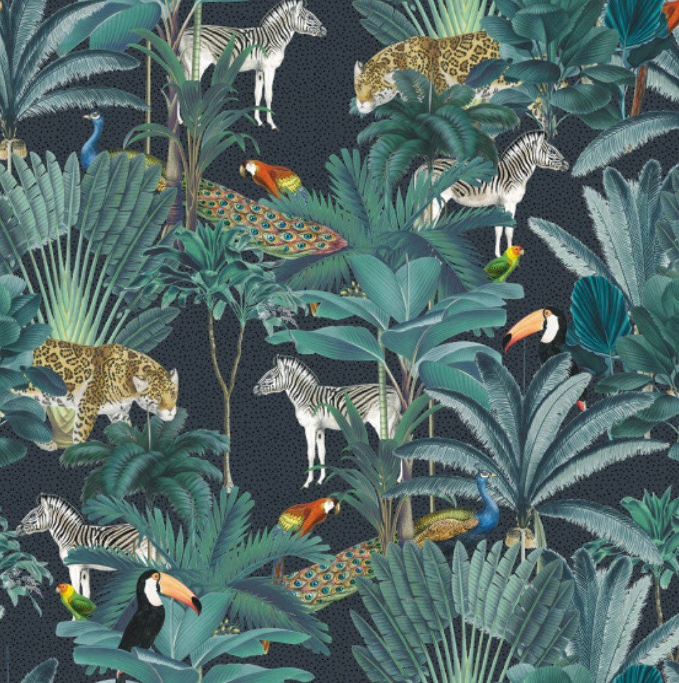 Jungle velvet french drum lampshade/ ceiling light shade, empire lampshade, black