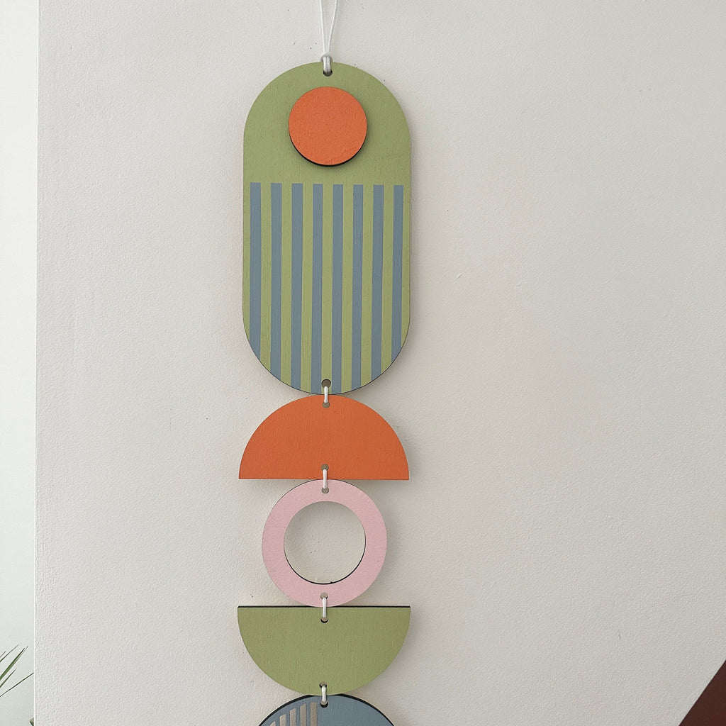 Multicolour Wall Hanging Modern Home Decor Art Piece