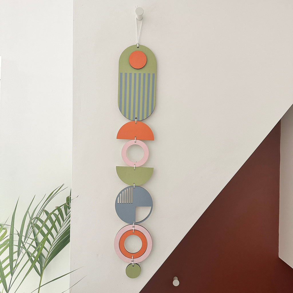 Multicolour Wall Hanging Modern Home Decor Art Piece