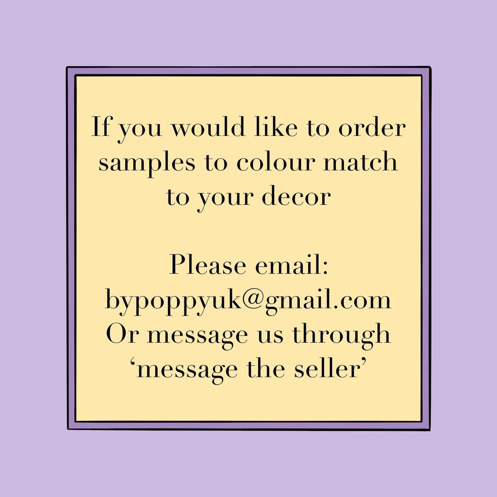 Grey velvet drum lampshade/ ceiling shade with a white lining