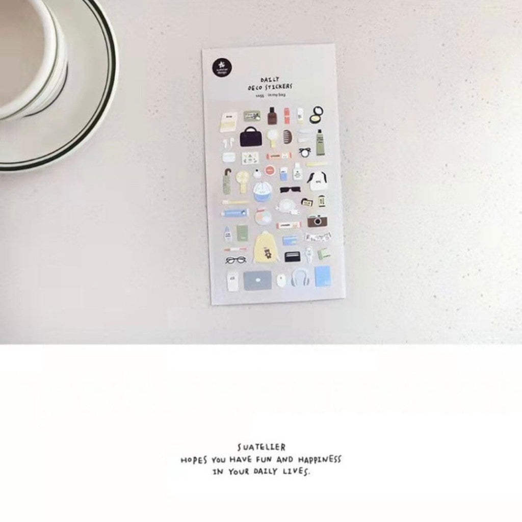 In My Bag Sticker Sheet