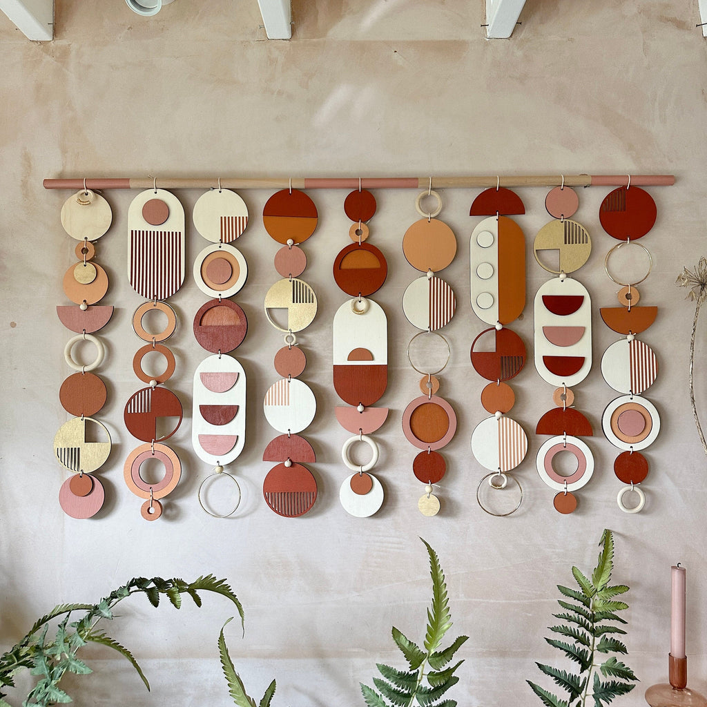 Geometric Modern Wall Art Tapestry Handmade Minimalist Home Decor