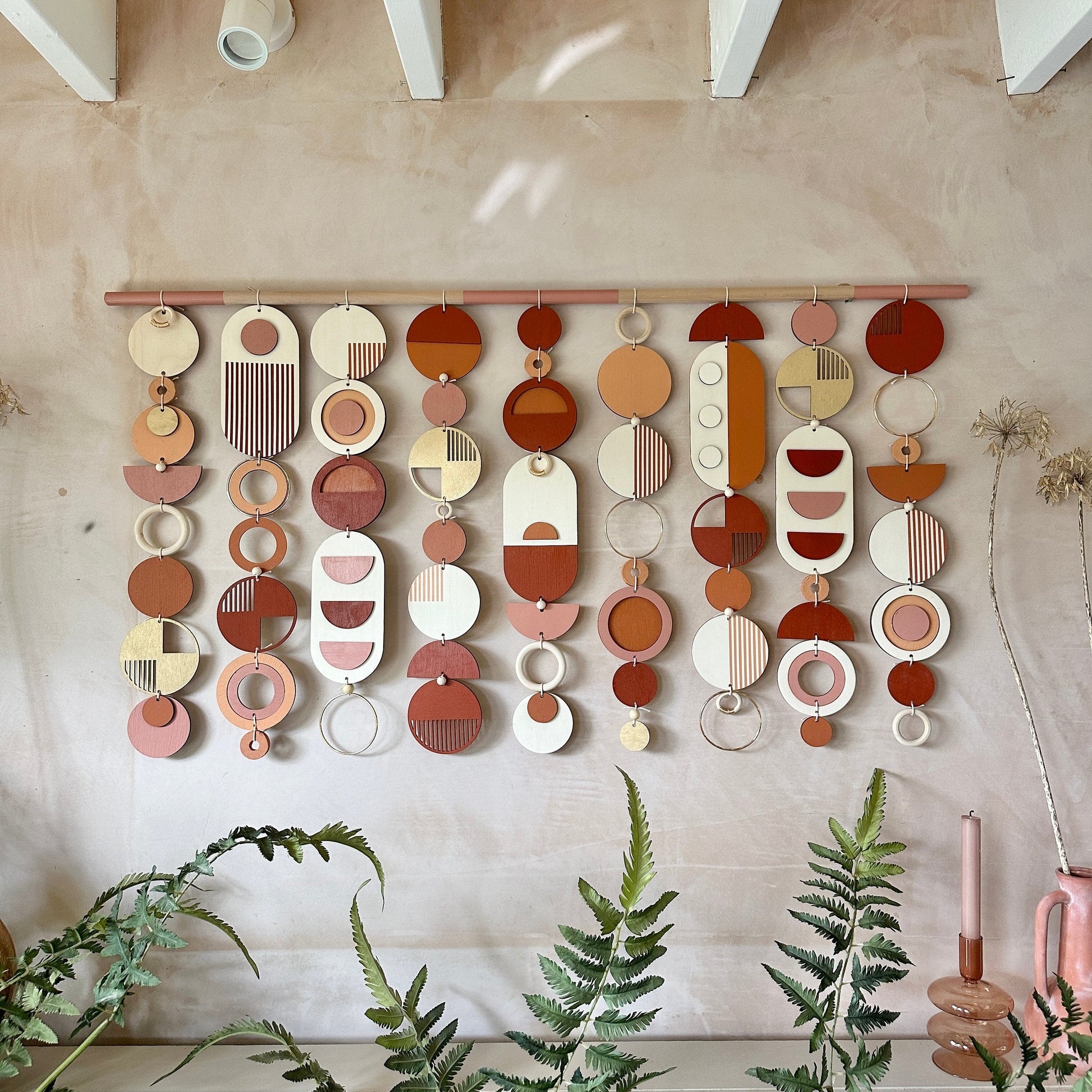 Geometric Modern Wall Art Tapestry Handmade Minimalist Home Decor